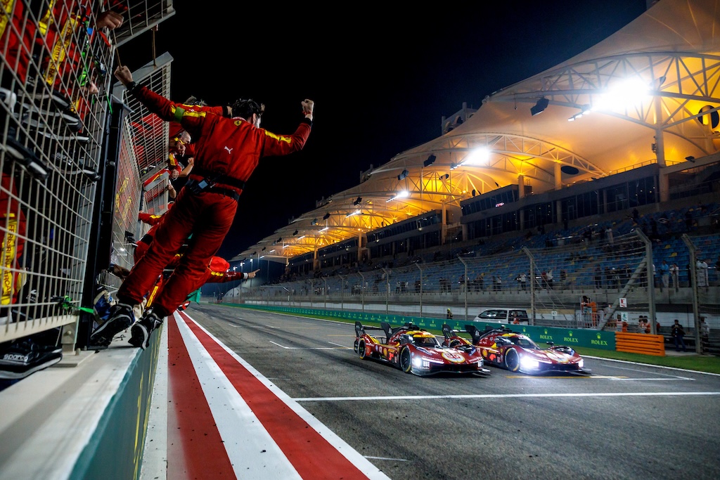 Nicklas Nielsen på VM-podiet for tredje år i træk.
(Foto: Ferrari Media)